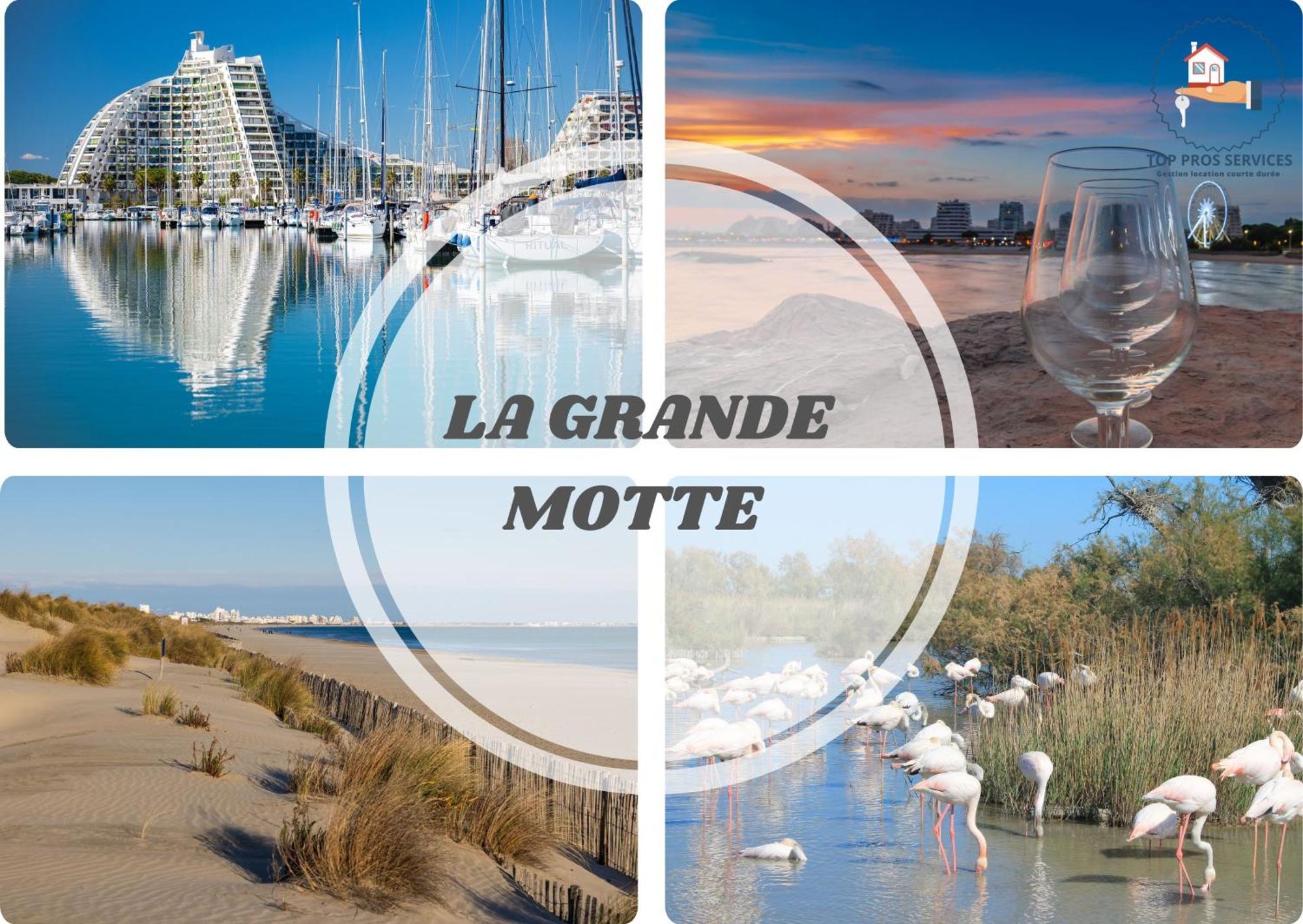 LE PACIFICA APPART - Neuf Parking WIFI CLIM 2min PLAGE - Résidence Le Pacific - CoHôteConciergerie La Grande Motte La Grande-Motte Exterior foto